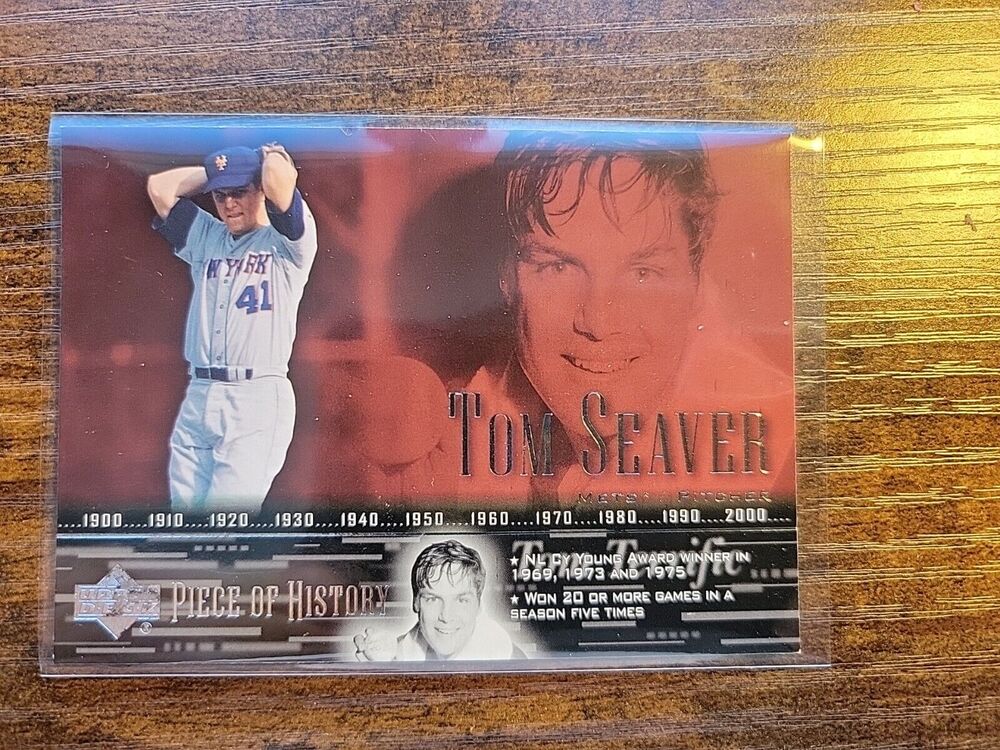 Tom Seaver 2002 Upper Deck Piece of History #78 - New York Mets - MLB